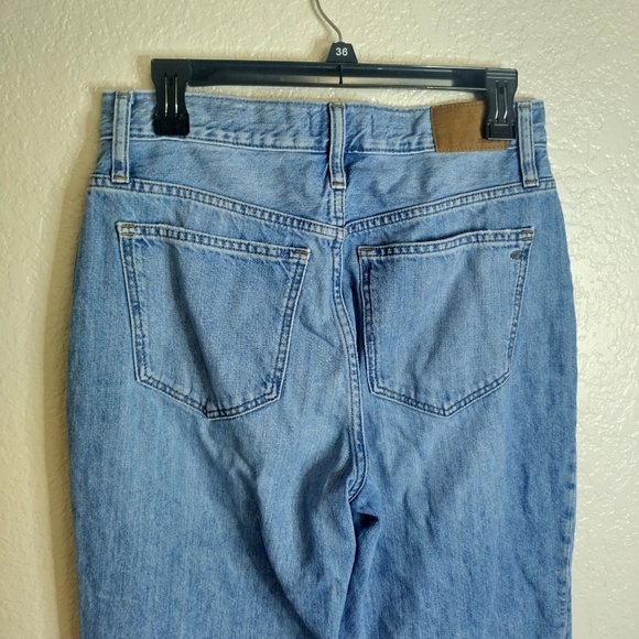 Madewell The Slouchy Boyjean in Riverspring Wash Sz 26 - Picture 6 of 11
